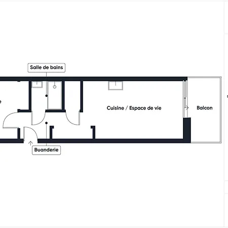 Clim, Vue Mer, Parking - 4 Pers. Appartamento *